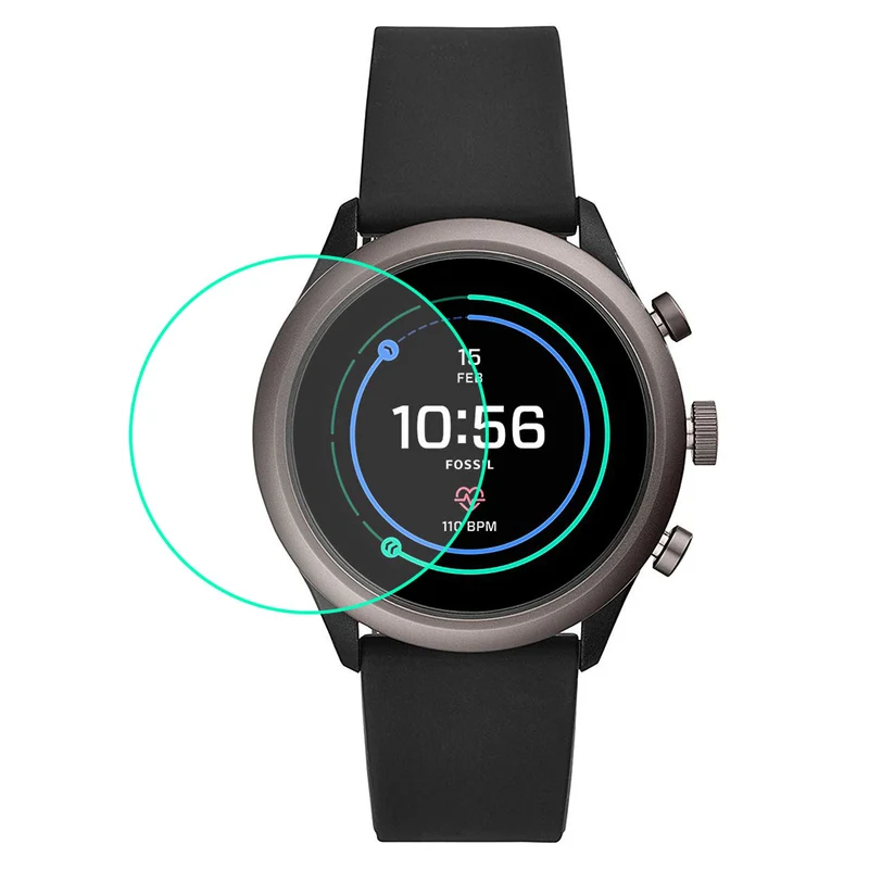 Fossil Men's Sport 43mm Plastik Displayschutz