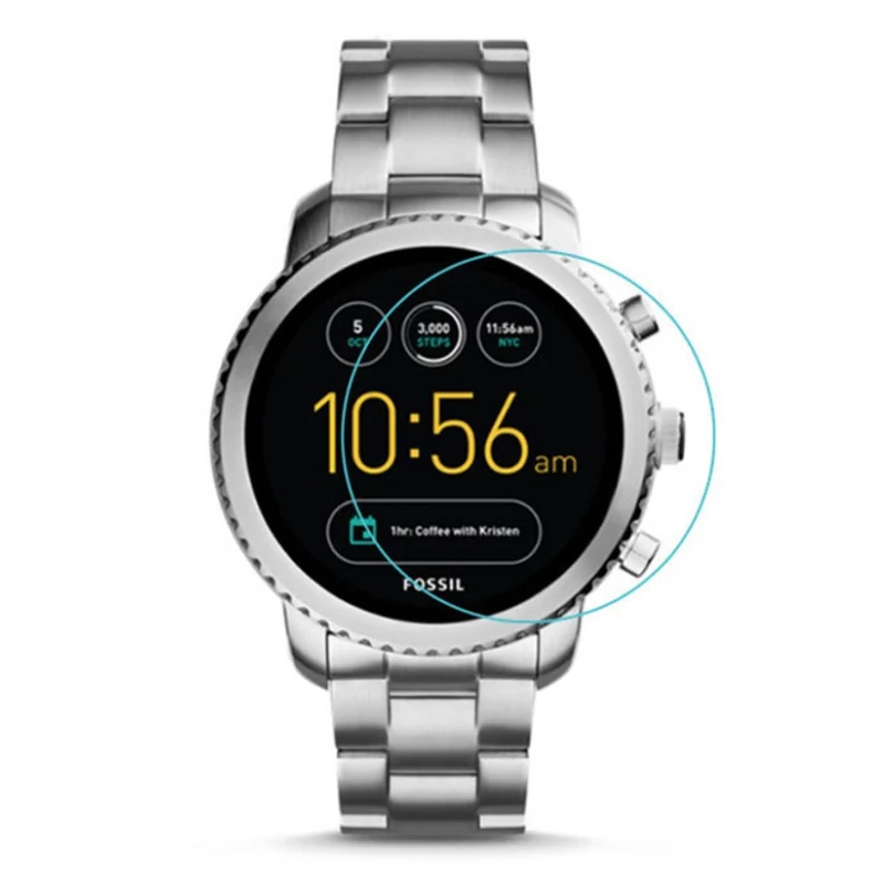 Fossil Explorist Gehärtetes Glas Displayschutz