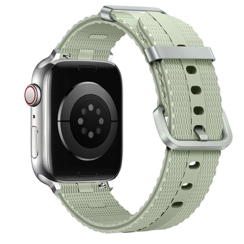 Apple Watch Silikon Active Armband (Hellgrün)