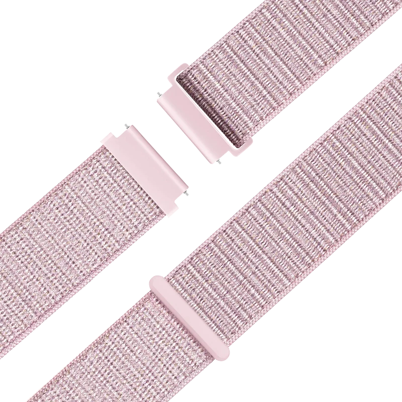 Bandz Garmin Forerunner 170 Nylon Loop Armband (Rosa)