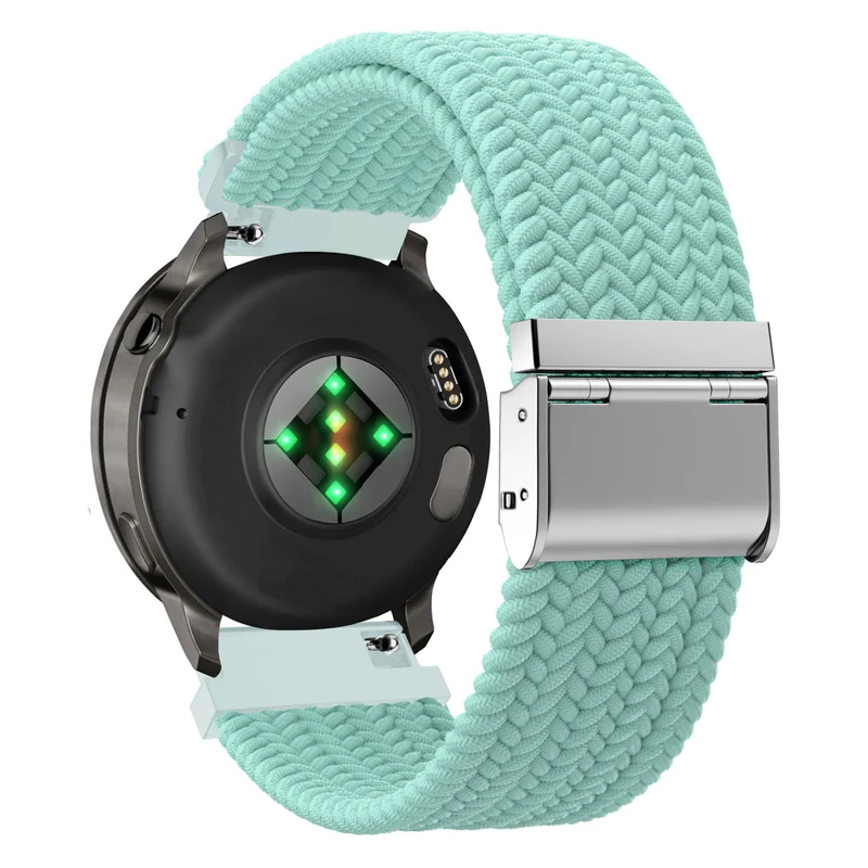 Bandz Garmin Forerunner 170 Gewebtes Nylonarmband (Türqis)