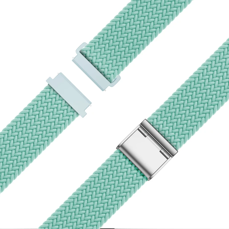 Bandz Garmin Forerunner 170 Gewebtes Nylonarmband (Türqis)