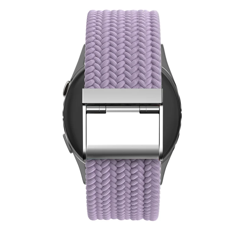 Bandz Garmin Forerunner 170 Gewebtes Nylonarmband (Hell Lila)