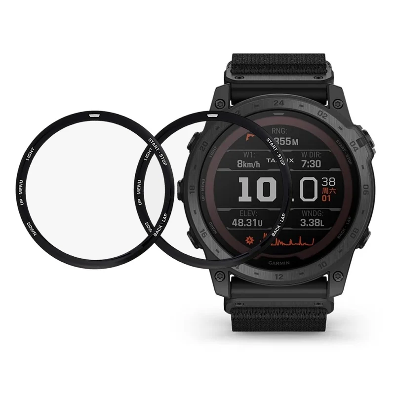 2stück Garmin Tactix 7 / Garmin Tactix 7 Pro Plastik Universell Displayschutz