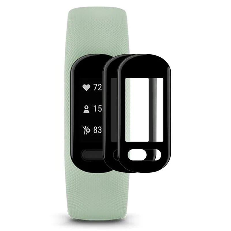 2stück Garmin Vivosmart 5 Plastik HD Displayschutz