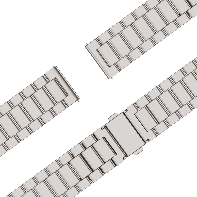 Bandz Garmin Forerunner 70 Stahlarmband 'Classic' (Polarstern)