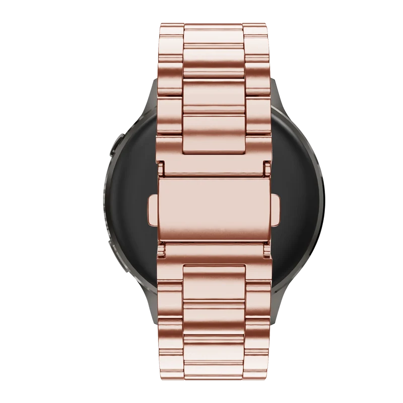 Bandz Garmin Forerunner 70 Stahlarmband 'Classic' (Rosa)