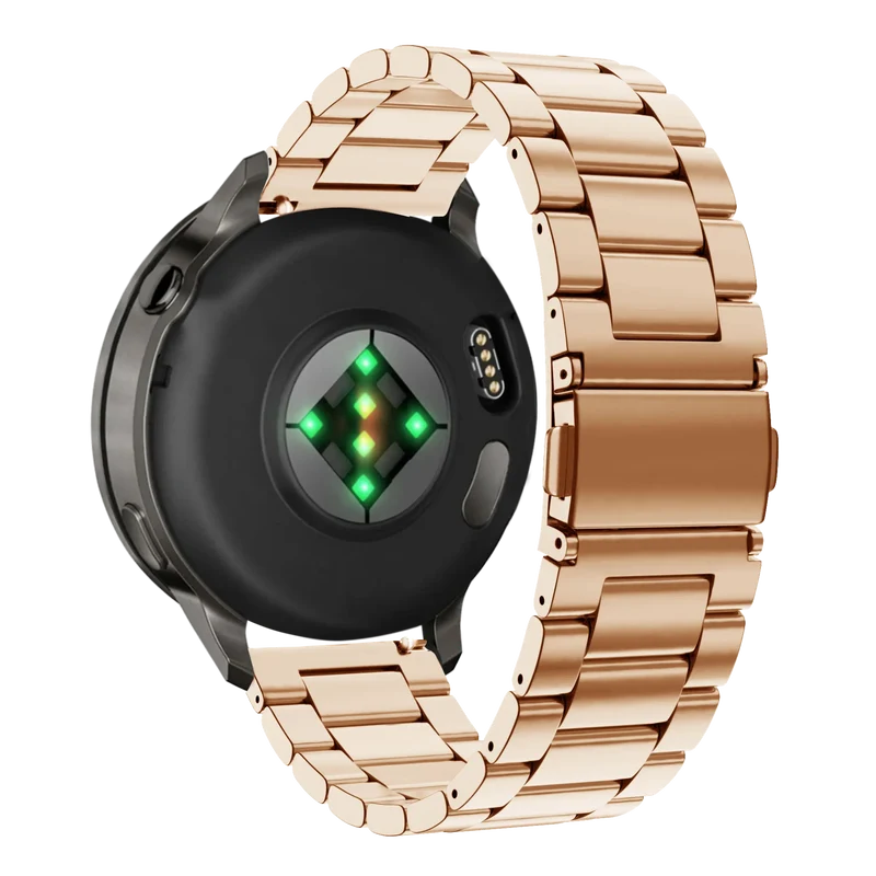 Bandz Garmin Forerunner 170 Stahlarmband 'Classic' (Roségold)
