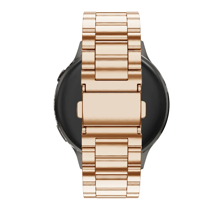 Bandz Garmin Forerunner 170 Stahlarmband 'Classic' (Roségold)