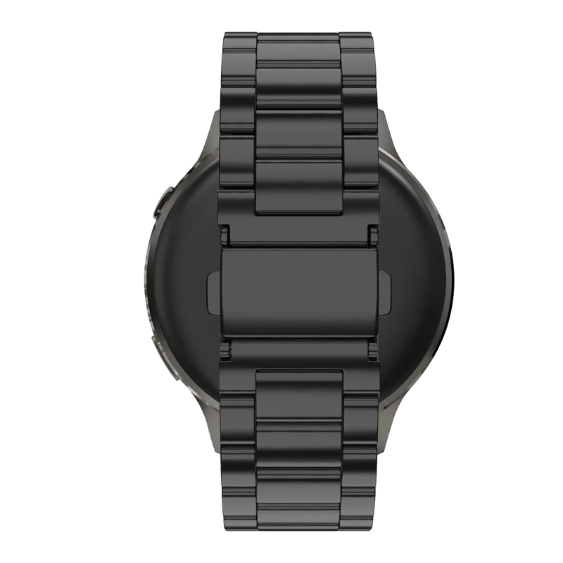 Bandz Garmin Forerunner 70 Stahlarmband 'Classic' (Schwarz)