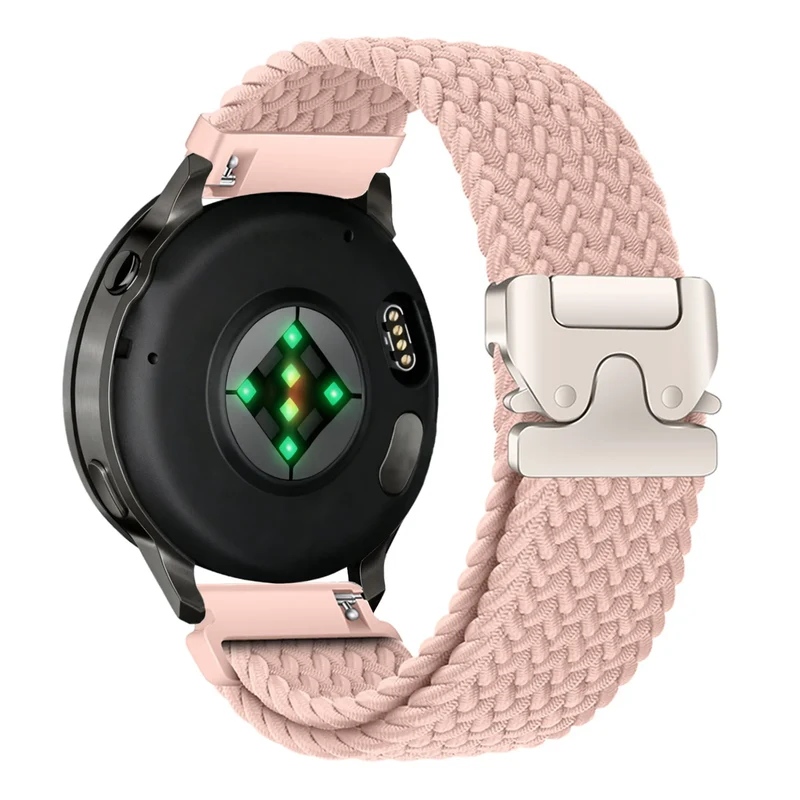 Bandz Garmin Forerunner 70 Geflochtenes Armband 'Parachute' (Rosa)