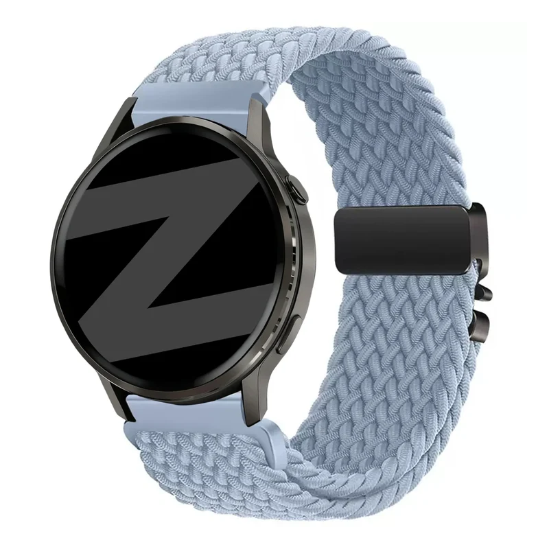 Bandz Garmin Forerunner 170 Geflochtenes Armband 'Parachute' (Hellblau)