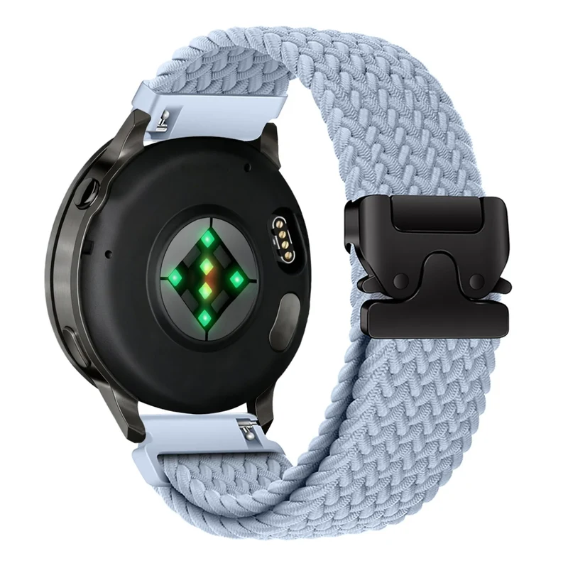 Bandz Garmin Forerunner 170 Geflochtenes Armband 'Parachute' (Hellblau)