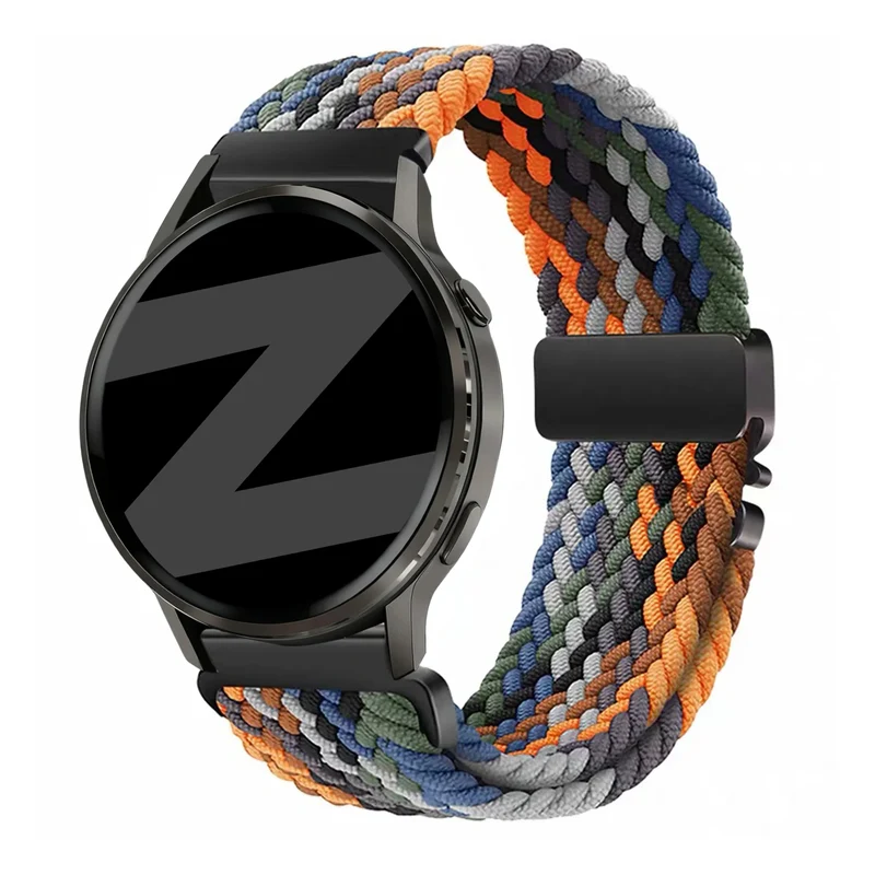 Bandz Garmin Forerunner 70 Geflochtenes Armband 'Parachute' (Mehrfarbig)