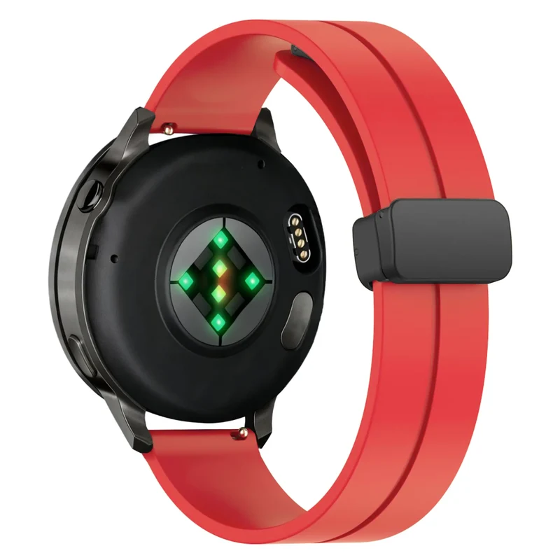 Bandz Garmin Forerunner 70 Silikonarmband mit D-Schnalle (Rot)