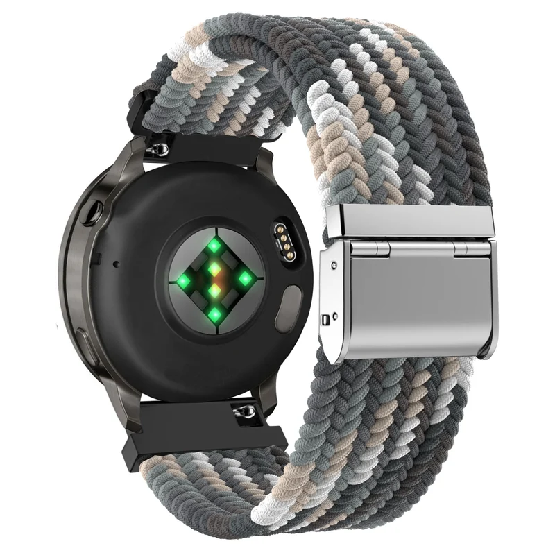 Bandz Garmin Forerunner 170 Gewebtes Nylonarmband (Mandala Schwarz)