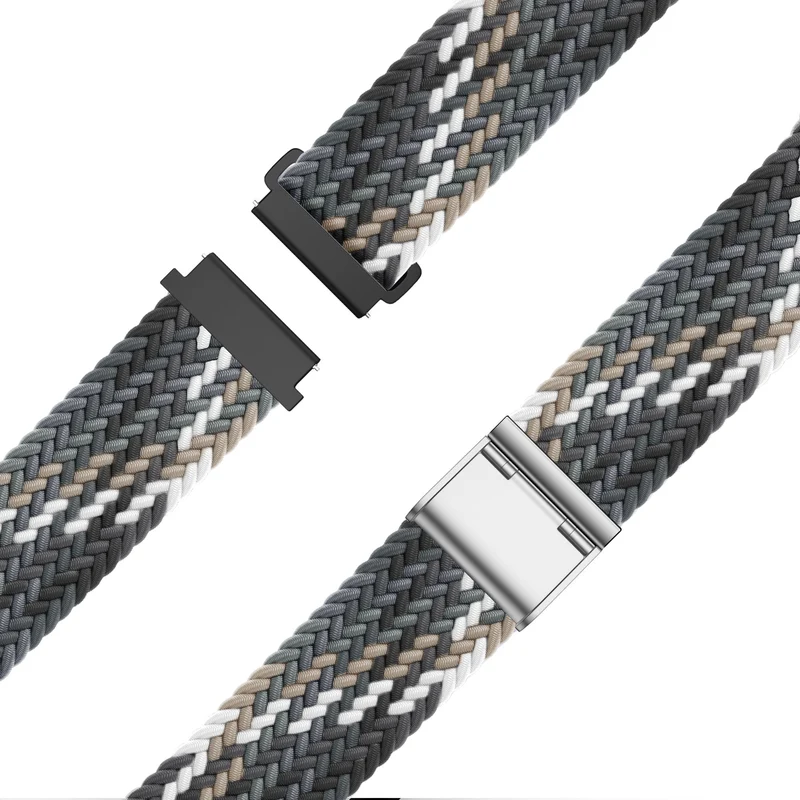 Bandz Garmin Forerunner 170 Gewebtes Nylonarmband (Mandala Schwarz)