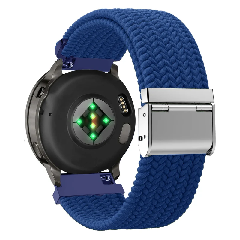 Bandz Garmin Forerunner 70 Gewebtes Nylonarmband (Blau)