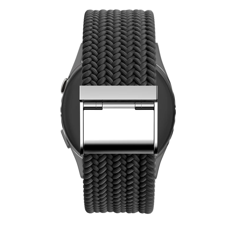 Bandz Garmin Forerunner 70 Gewebtes Nylonarmband (Schwarz)