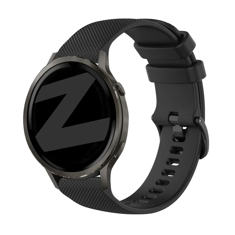 Bandz Garmin Forerunner 170 Silikonarmband 'Premium' (Schwarz)