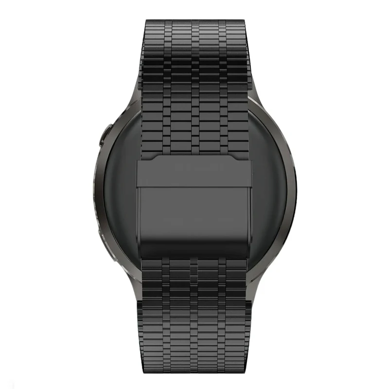 Bandz Garmin Forerunner 70 Verstellbares Stahlarmband (Schwarz)