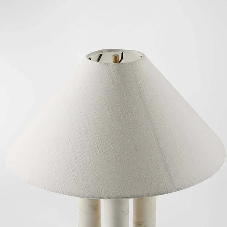 Zeitgenössische Marmor-Akzent-Tischlampe
