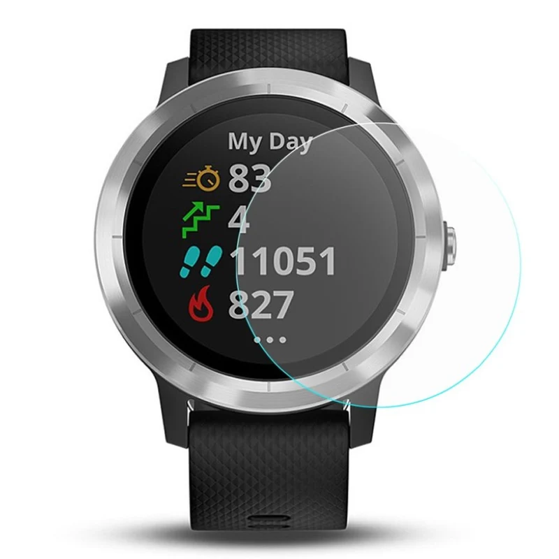 2stück Garmin Vivoactive 3 Gehärtetes Glas 9H Displayschutz