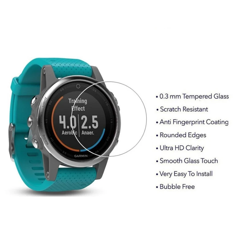 Garmin Vivoactive 3 Gehärtetes Glas Displayschutz