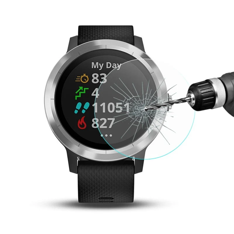 Garmin Vivoactive 3 Gehärtetes Glas 0.2mm Displayschutz