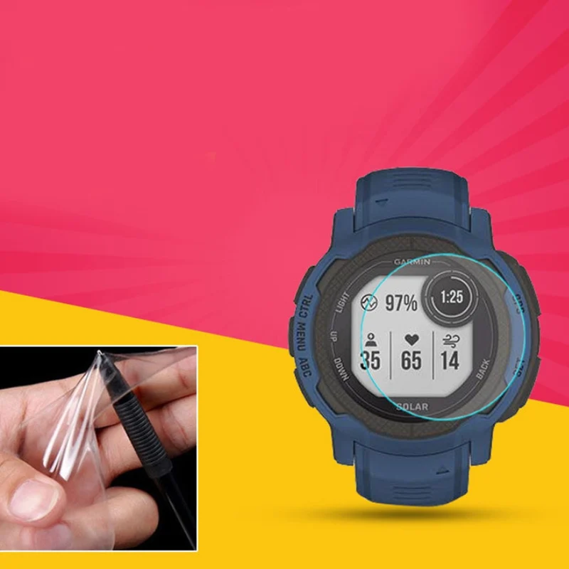 Garmin Instinct 2 Plastik Displayschutz