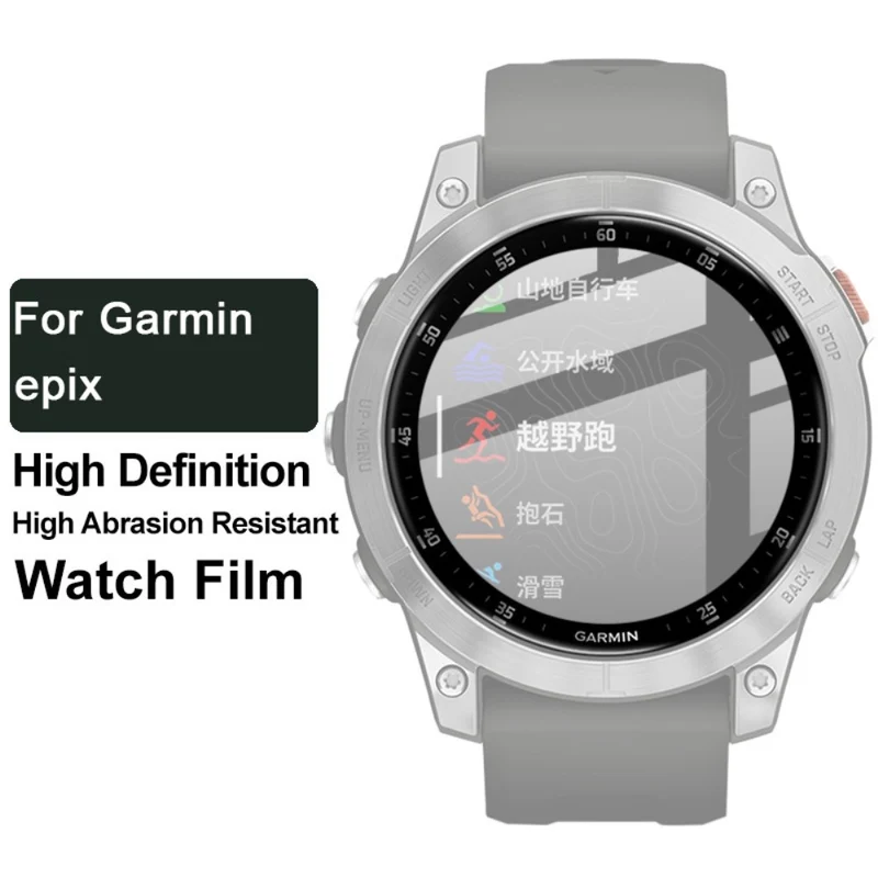 Garmin Epix 1 Plastik Displayschutz