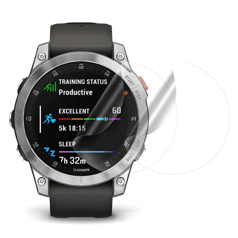 2stück Garmin Epix 1 Plastik Displayschutz
