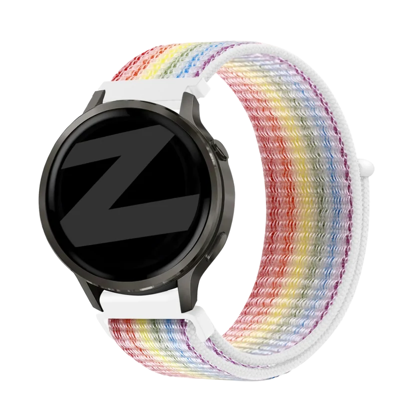 Bandz Garmin Forerunner 170 Nylon Loop Armband (Mehrfarbig)