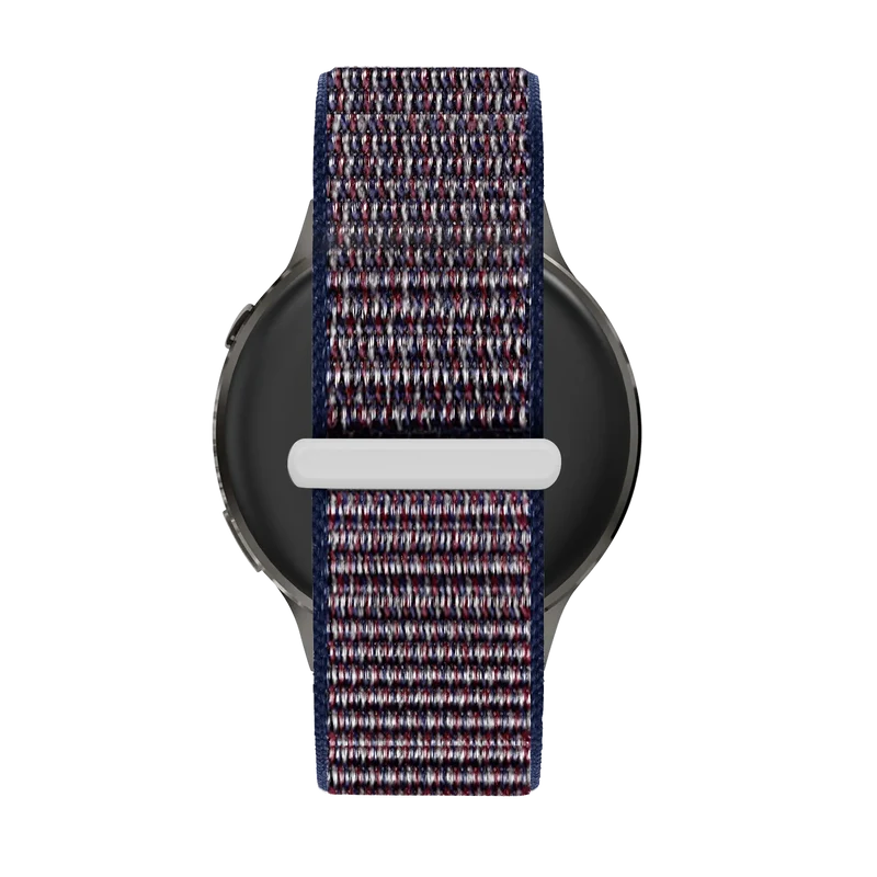 Bandz Garmin Forerunner 170 Nylon Loop Armband (Indigo Blau)