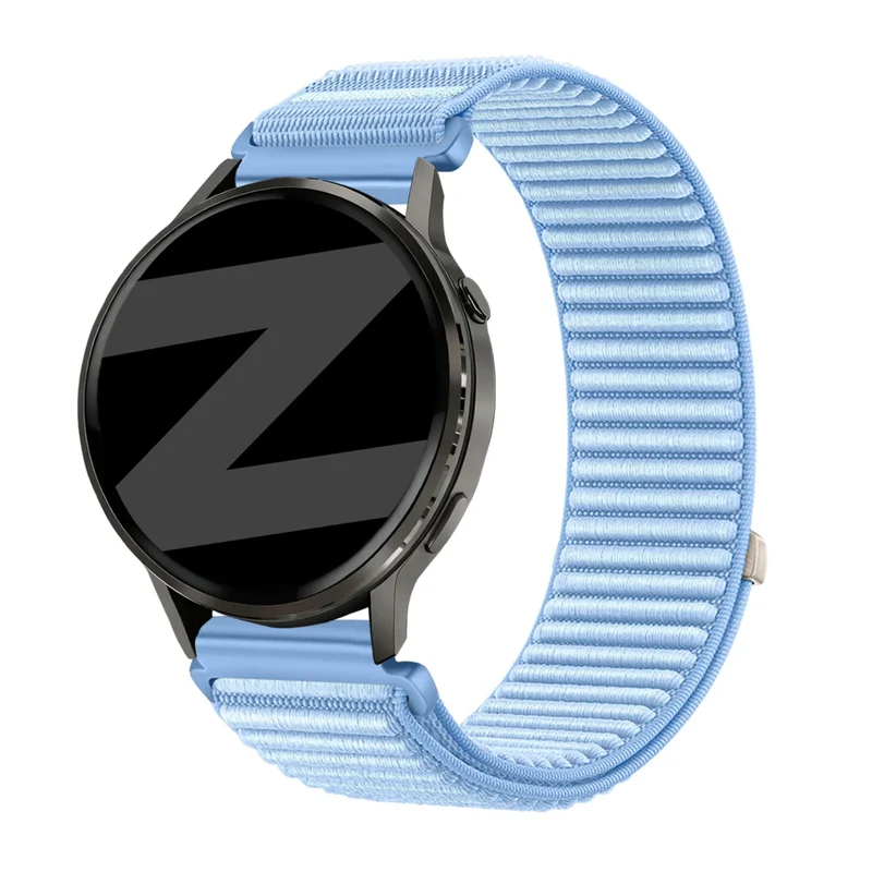 Bandz Garmin Forerunner 170 Nylonarmband 'Wave' (Hellblau)