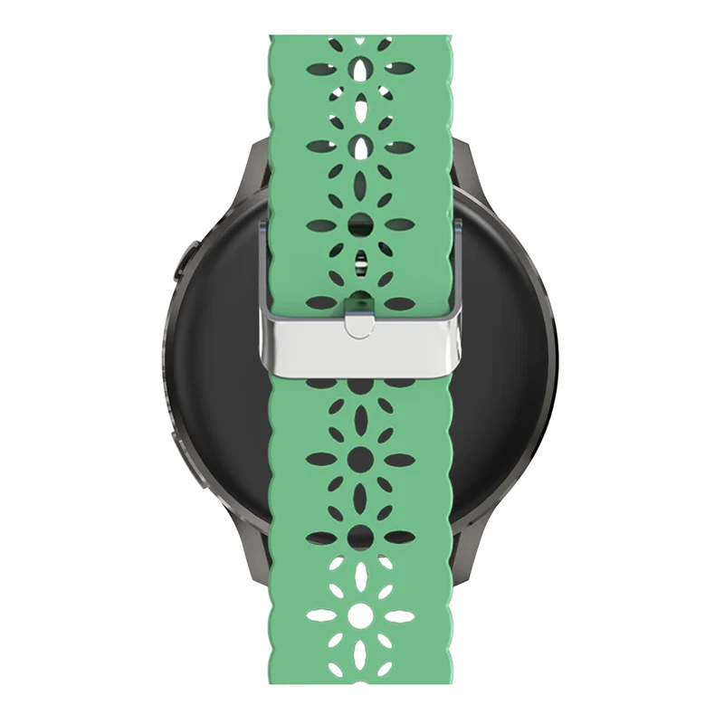 Bandz Garmin Forerunner 70 Silikonarmband 'Lace' (Hellgrün)