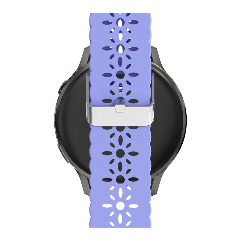 Bandz Garmin Forerunner 70 Silikonarmband 'Lace' (Hell Lila)