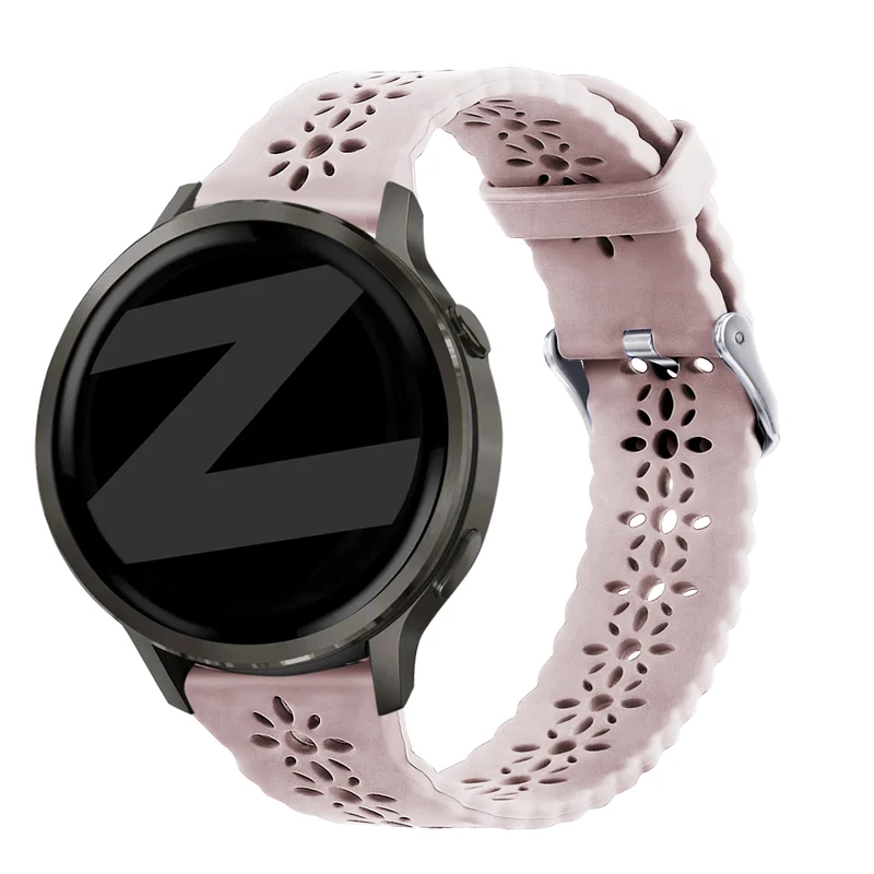 Bandz Garmin Forerunner 70 Silikonarmband 'Lace' (Rosa)