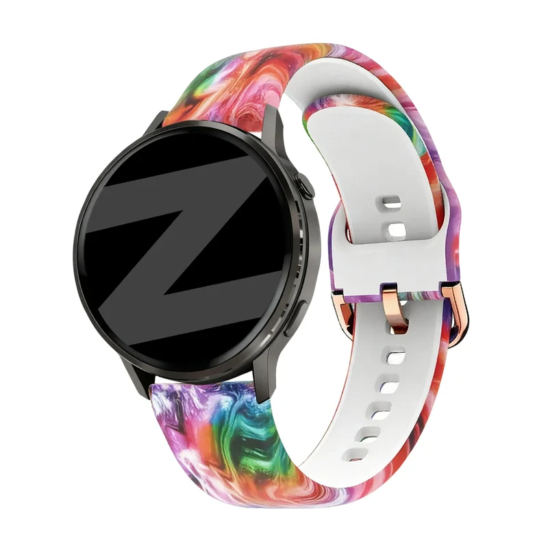 Bandz Garmin Forerunner 70 Silikonarmband (Farbenfroh)