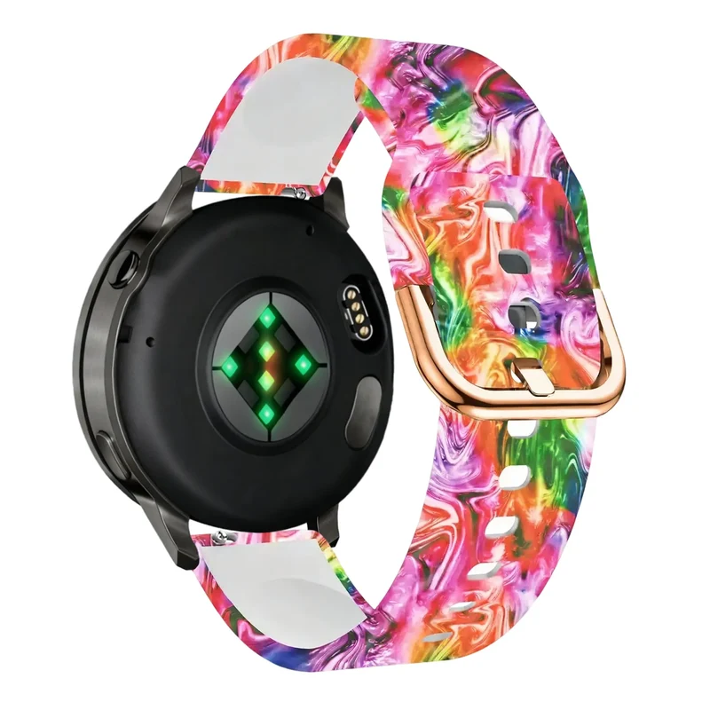 Bandz Garmin Forerunner 70 Silikonarmband (Farbenfroh)