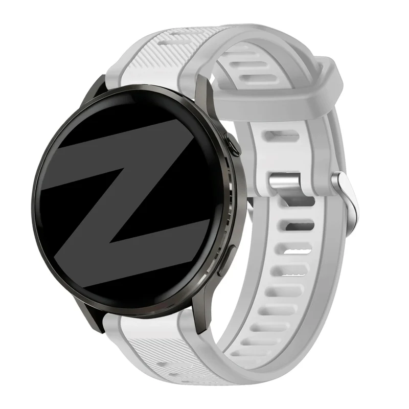 Bandz Garmin Forerunner 170 Dual Sportarmband mit Schnalle (Grau)