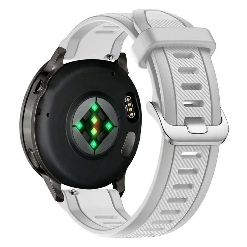 Bandz Garmin Forerunner 170 Dual Sportarmband mit Schnalle (Grau)