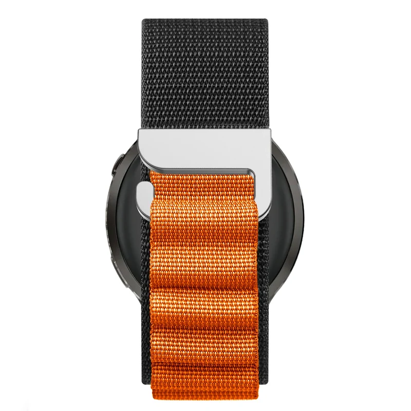 Bandz Garmin Forerunner 170 Alpine Armband (Schwarz/Orange)