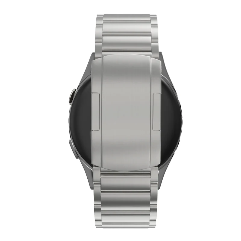 Bandz Garmin Forerunner 170 Titan-Gliederarmband (Silber)