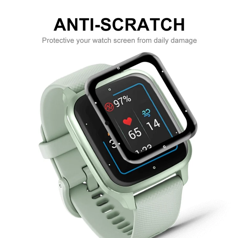 2stück Garmin Venu Sq 2 Plastik HD Displayschutz