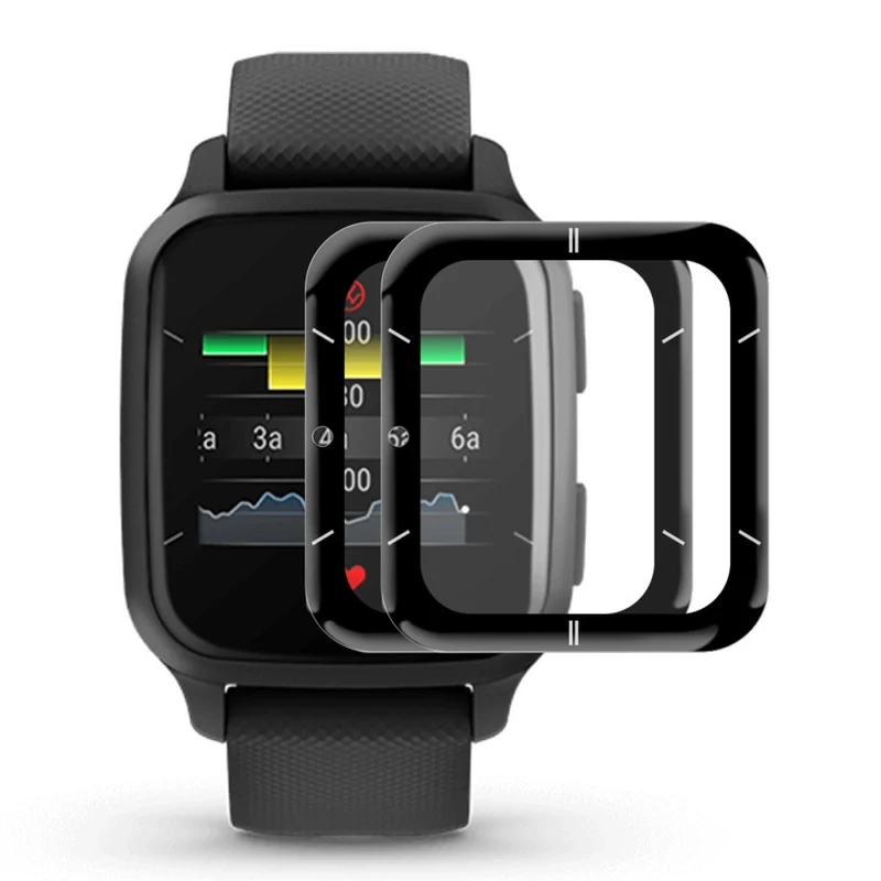 2stück Garmin Venu Sq 2 Plastik HD Displayschutz