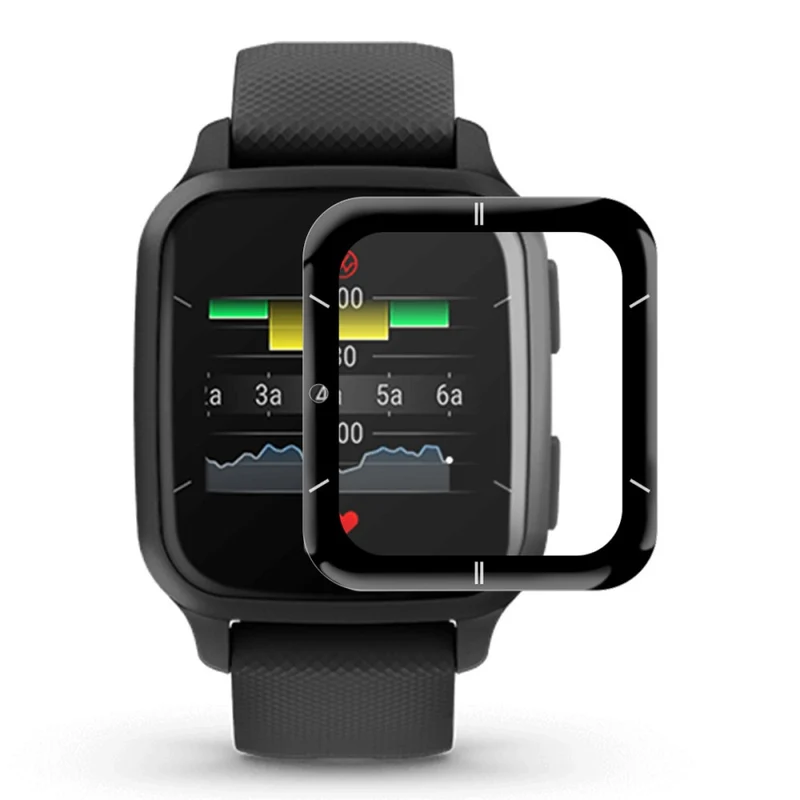 Garmin Venu Sq 2 Plastik HD Displayschutz