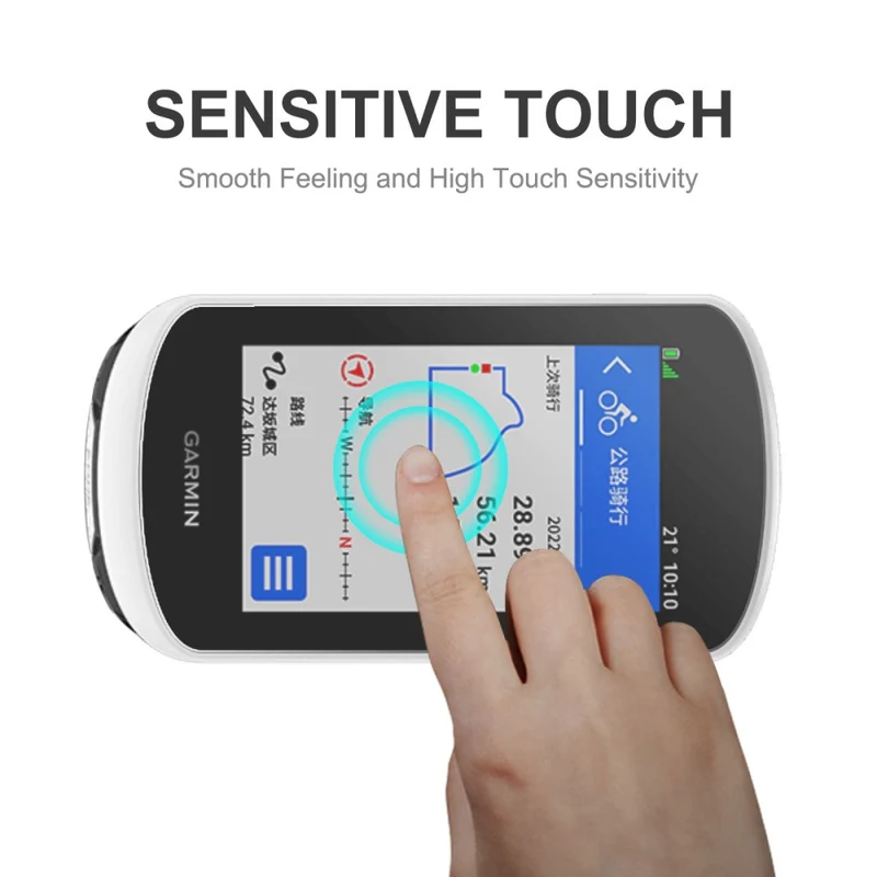 Garmin Edge Explore 2 Gehärtetes Glas Displayschutz