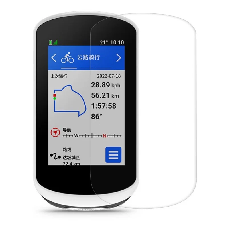Garmin Edge Explore 2 Plastik Displayschutz
