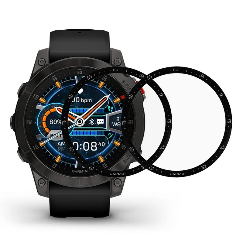 2stück Garmin Epix 1 Plastik Displayschutz